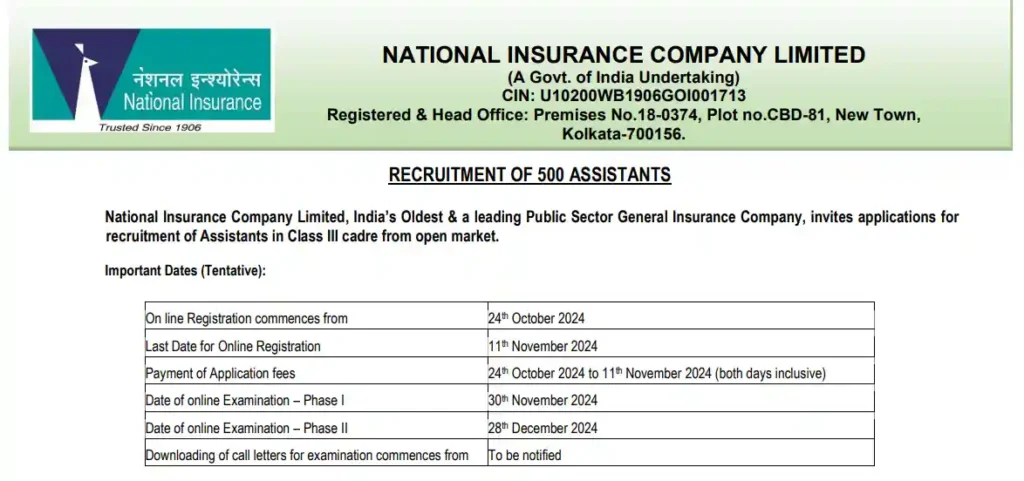 National Insurance Company Limited